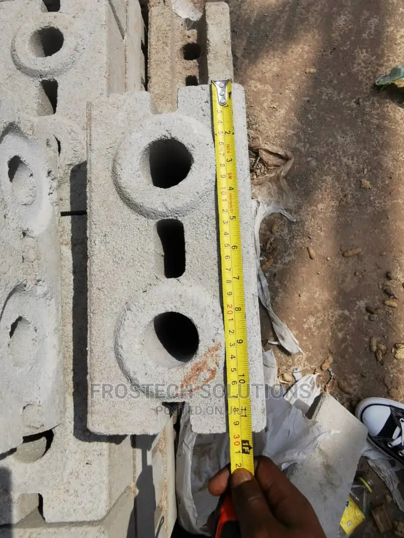 Double Interlocking Hollow Brick Machine
