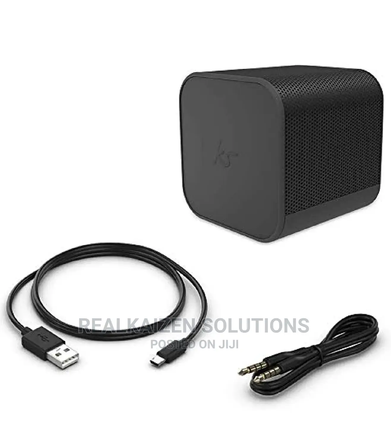 UK KITSOUND Boom Cube Metallic Wireless Bluetooth Speaker