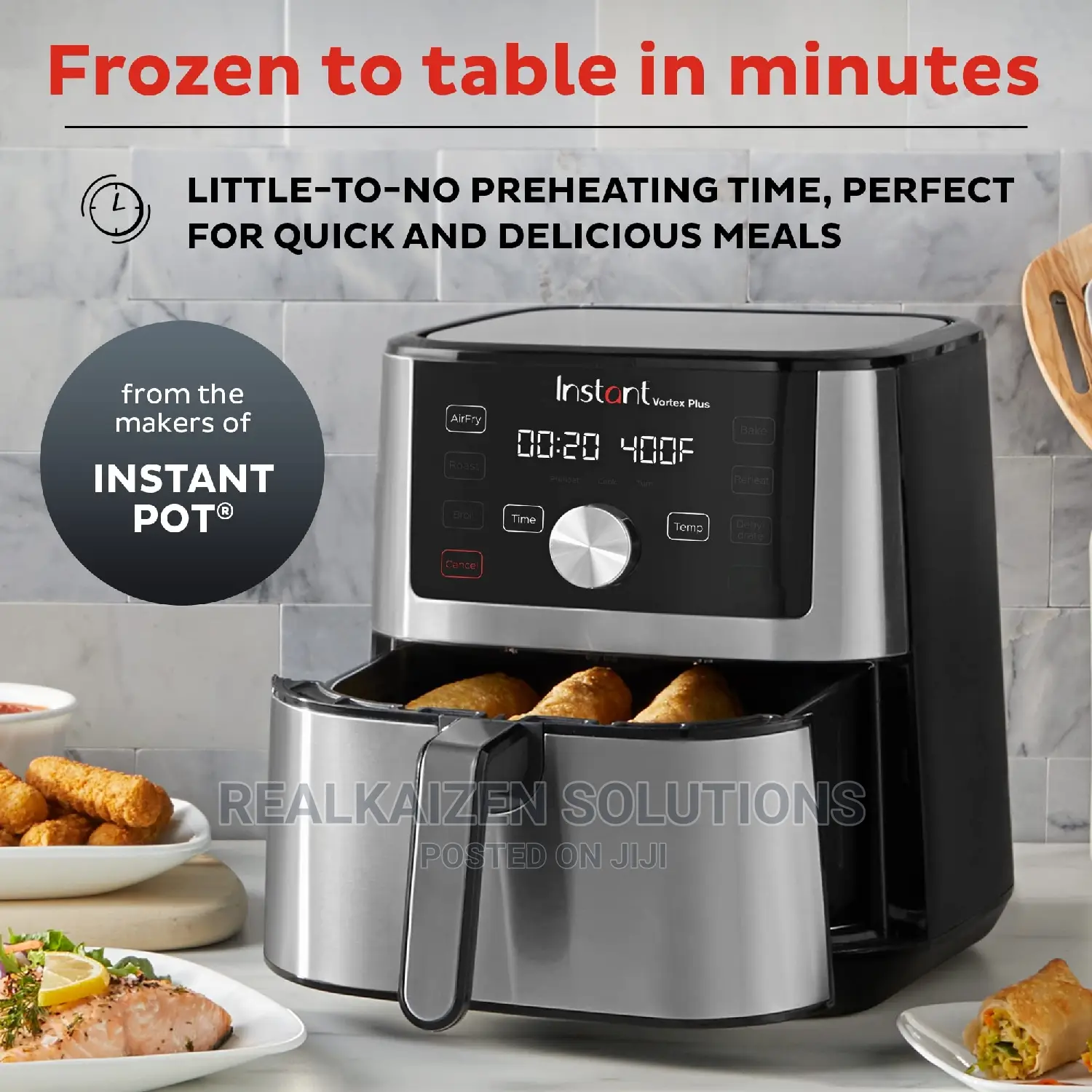 UK INSTANT 5.7L 6 in 1 Vortex Plus 6 Quart Air Fryer