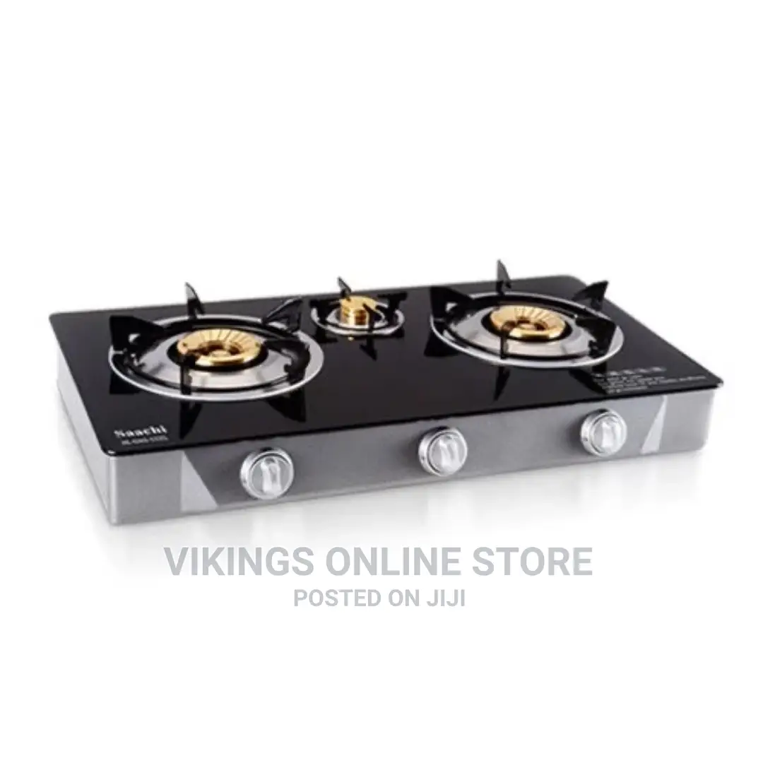 Saachi Gas Stove- Black NL-GAS-5232 – Black