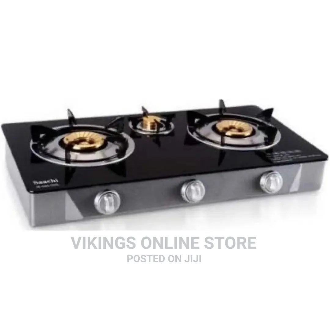 Saachi Gas Stove- Black NL-GAS-5232 – Black