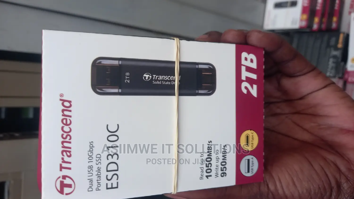 2tb Solid State Drive Dual USB