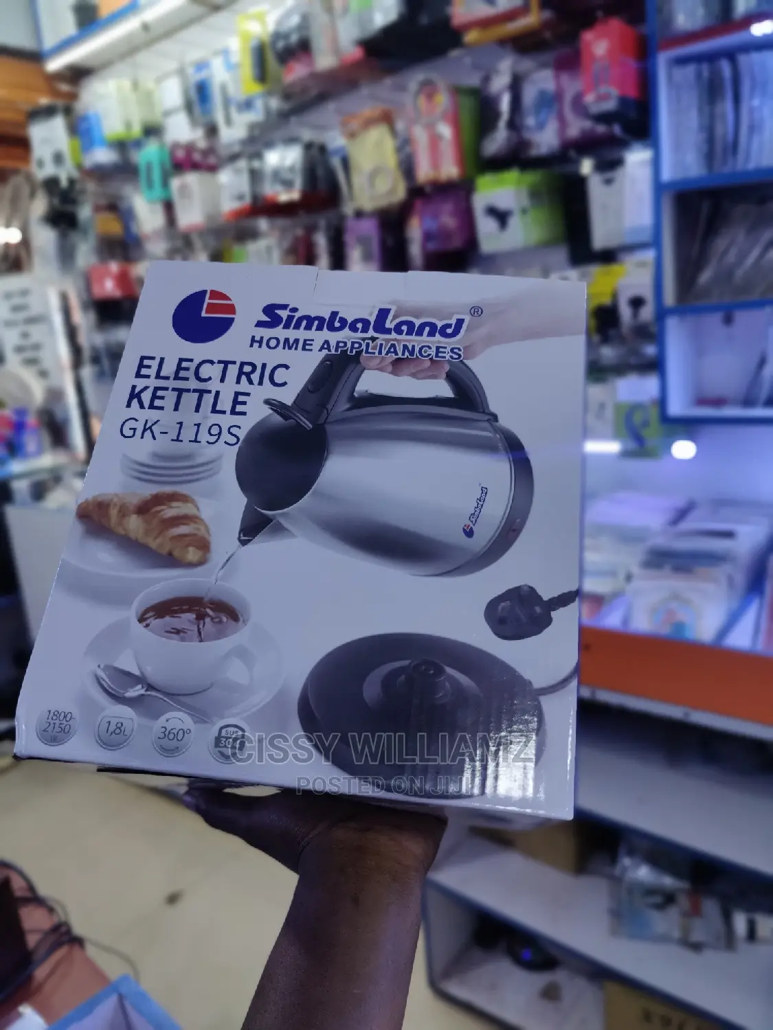 Electric Kettle 1.8l/Simba Land Electric Kettle