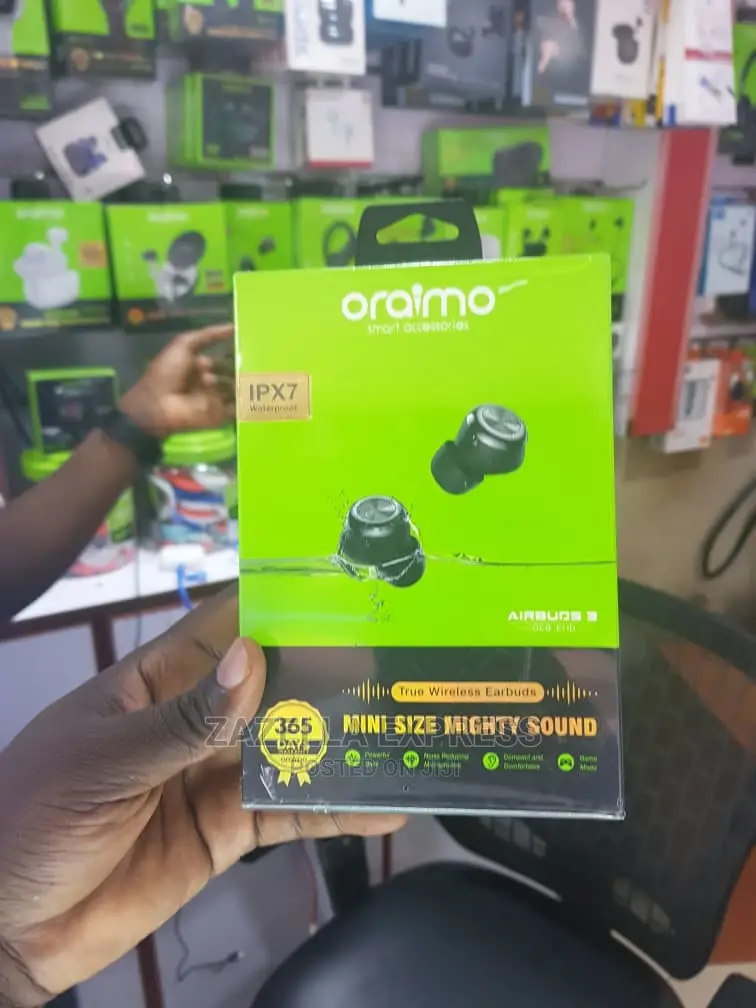 Oraimo Airbuds 3 Powerful Bass IPX7 Waterproof TWS True