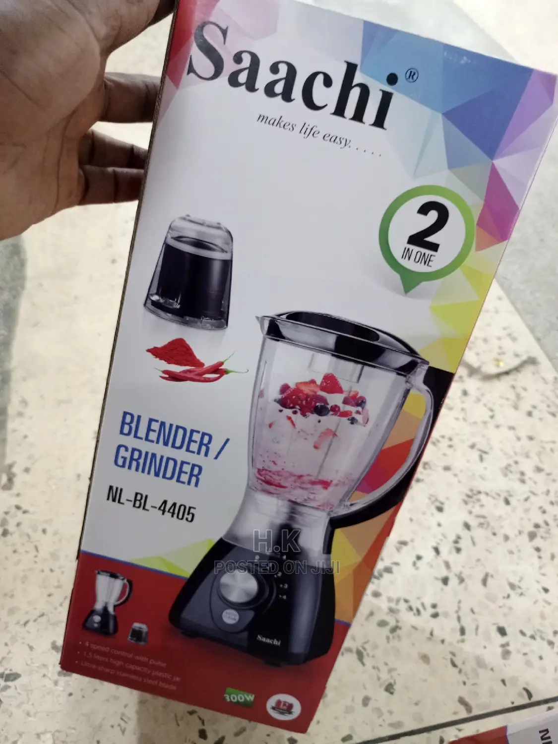 Saachi 2in1 Blender