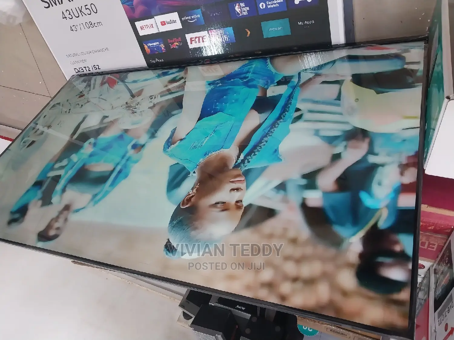 50" Led LG TV Flat Screen Smart