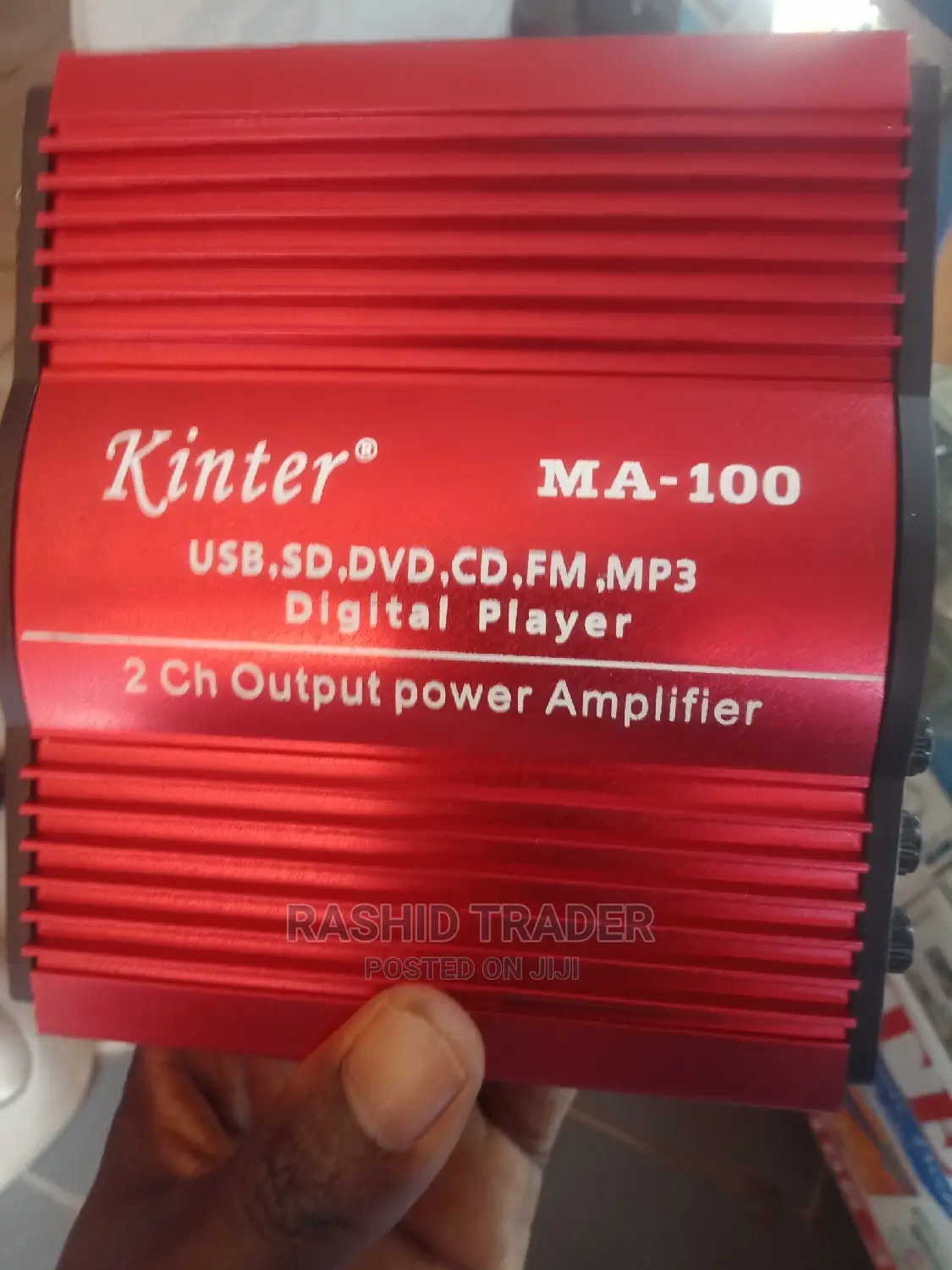 USB, SD, FM, Power Amplifier, Digital Audio Player.