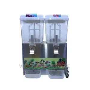 Snowhite Double Juice Dispenser, 18 Litres – White