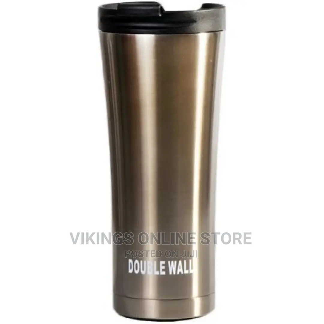 Double Wall Hot Cold Stainless Steel Vacuum Cup – 500ml