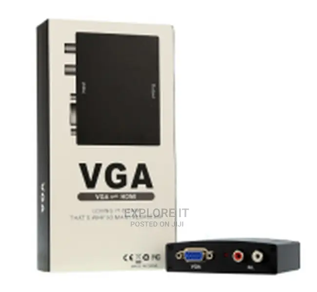 VGA to HDMI +Av Converter