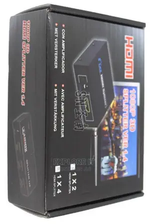 HDMI Splitter 1x4port 1.4V Support1080p