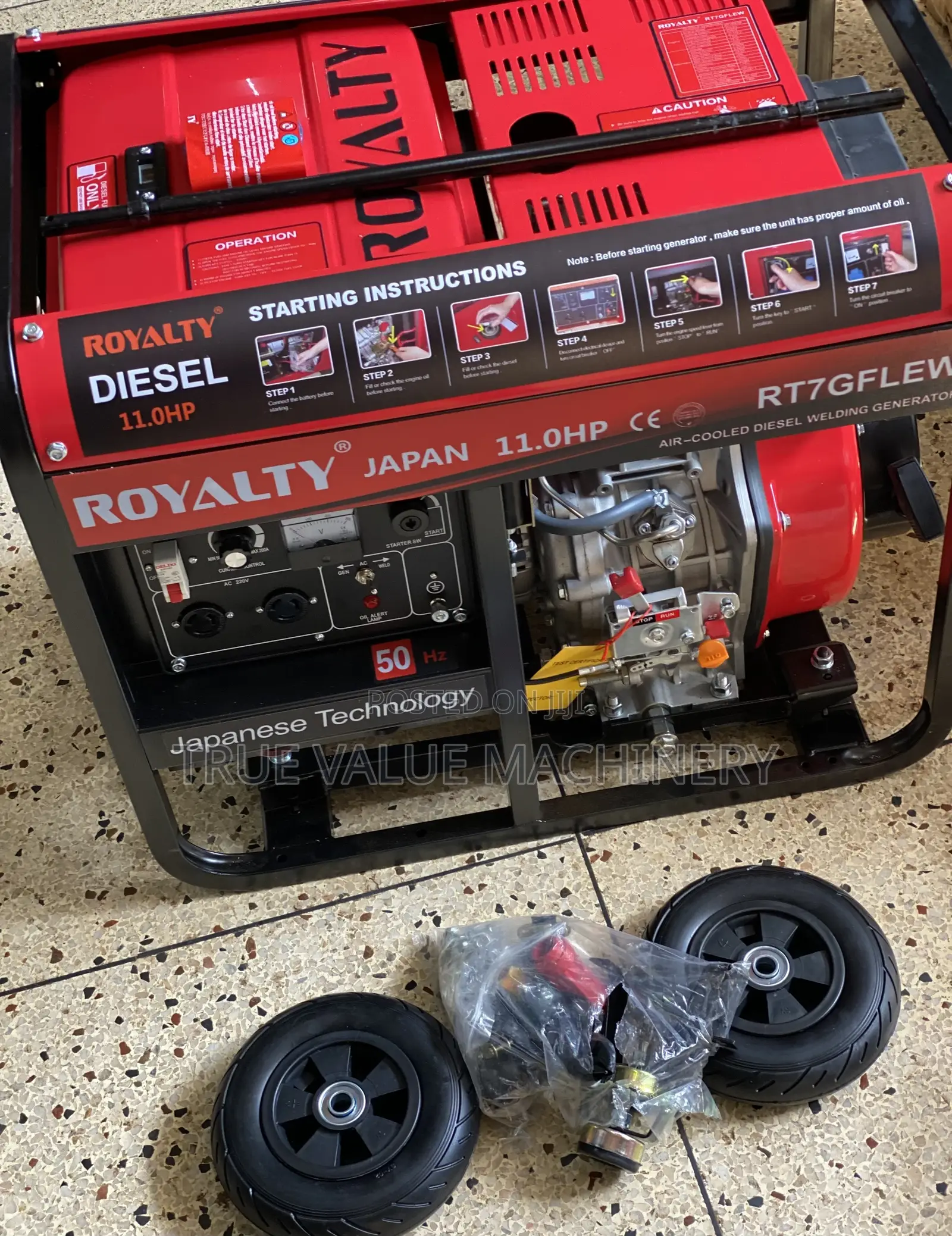 Welding Generator Royalty Japan