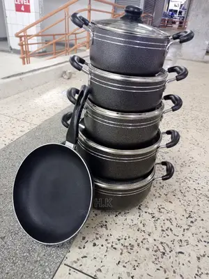 6pc Non Sticky Cooking Pot Set