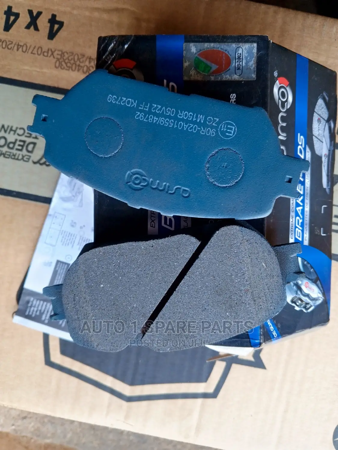 Front Brake Pads Wish Old Model