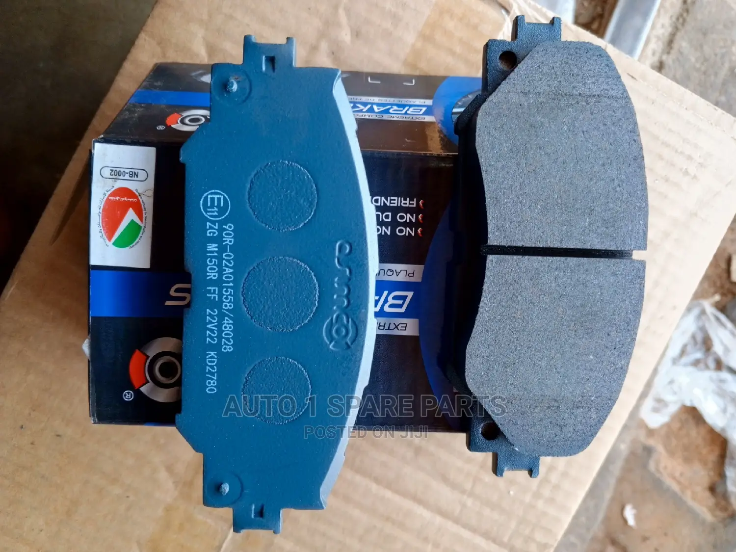 Front Brake Pads Wish, Premio, Noah. 2009 Models on Ward