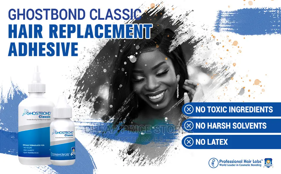 GHOSTBOND Classic Hair Replacement Adhesive 5oz
