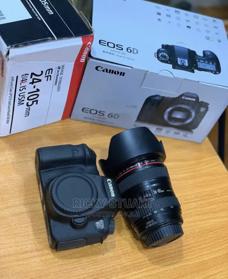 Canon 6D WTH 24-105mm Lens