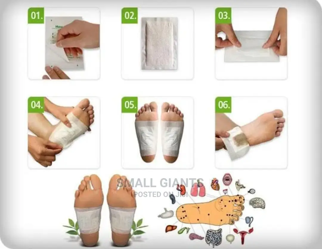 Kinoki Cleansing Detox Foot Pads, Set of 10