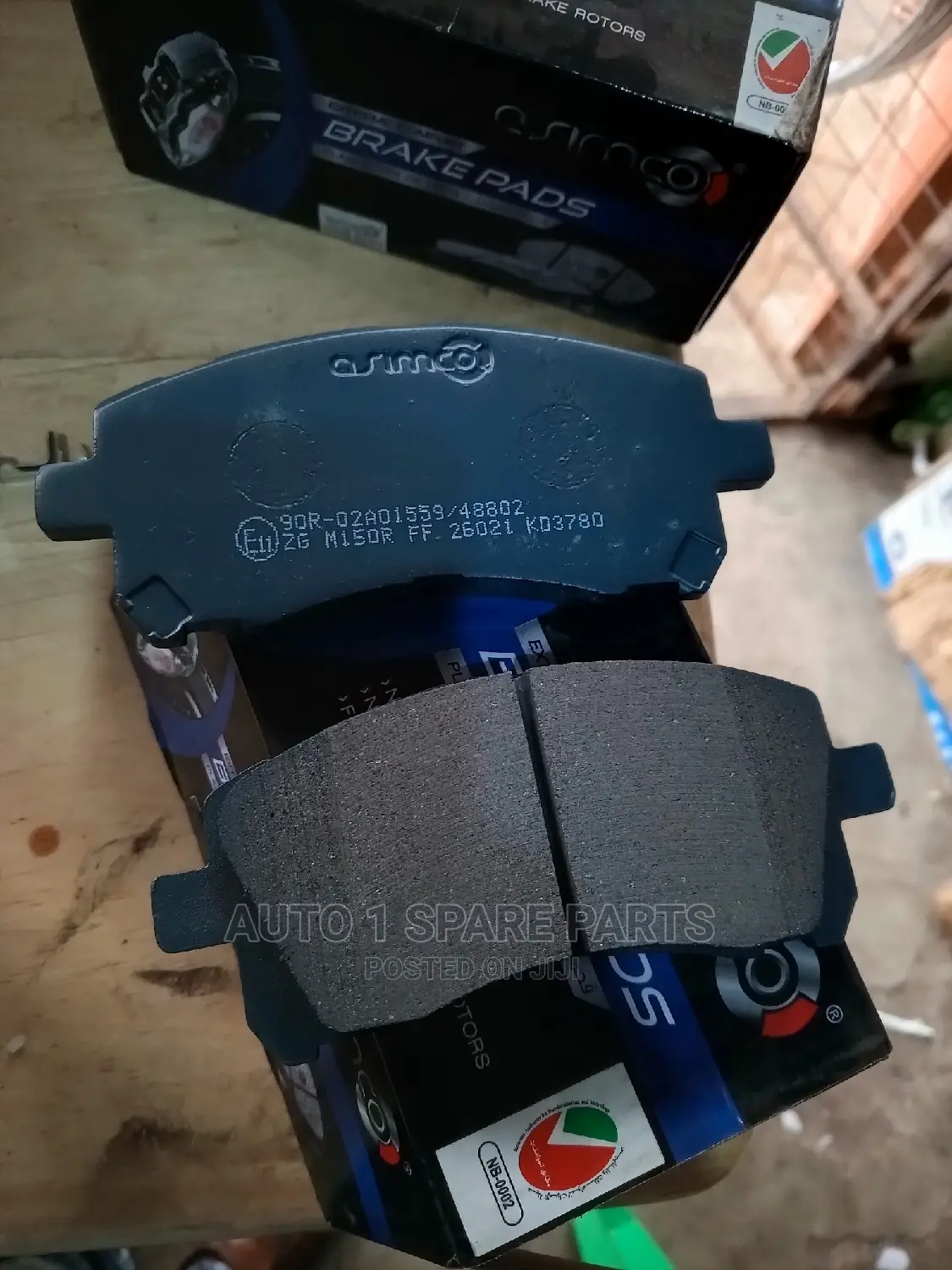 Front Brake Pads, Subaru Forester, Legacy