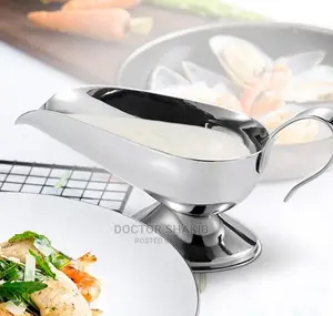 Metallic Gravy Sauce Boats