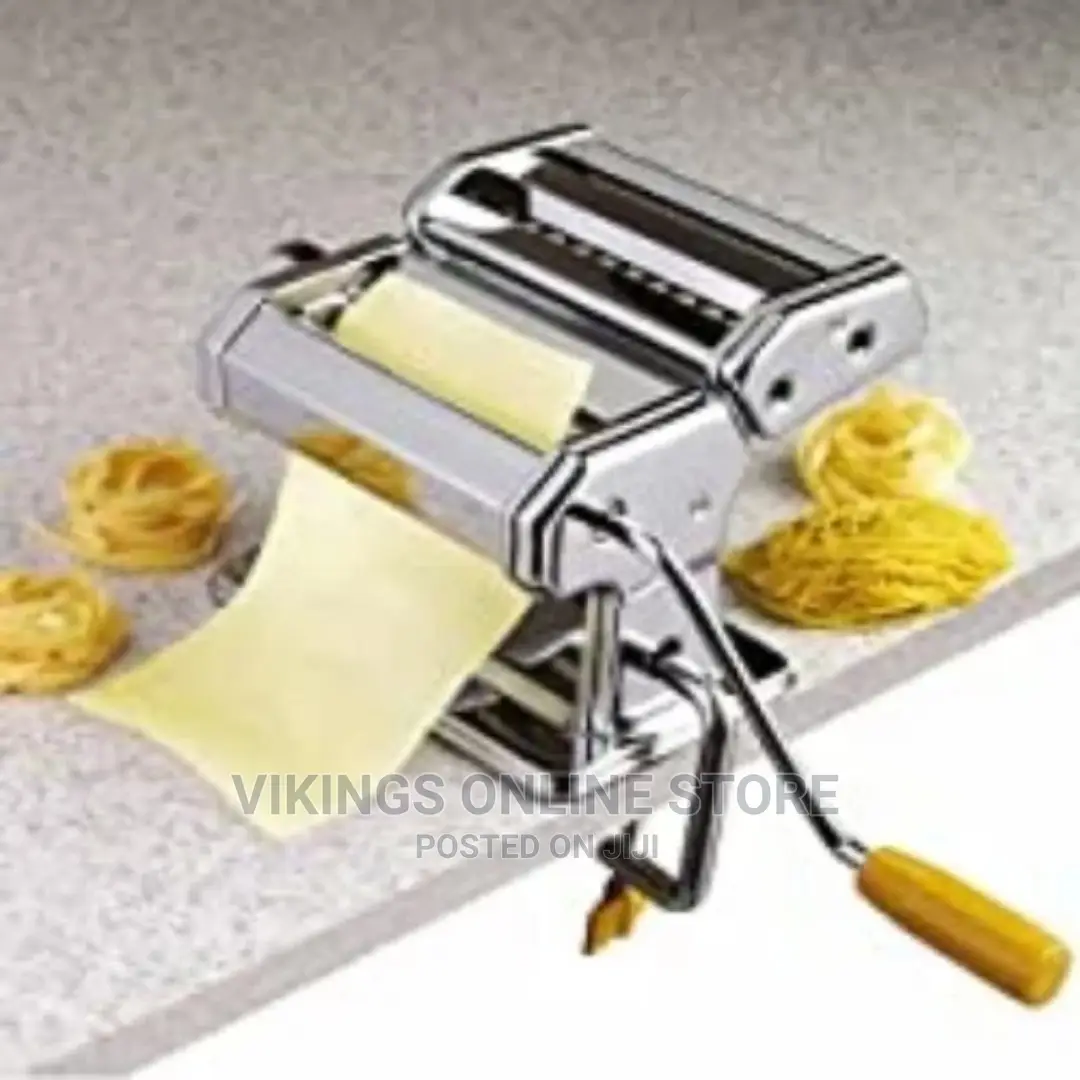 Pasta Maker Roller Machine, Spaghetti, Noodle Maker Cutter