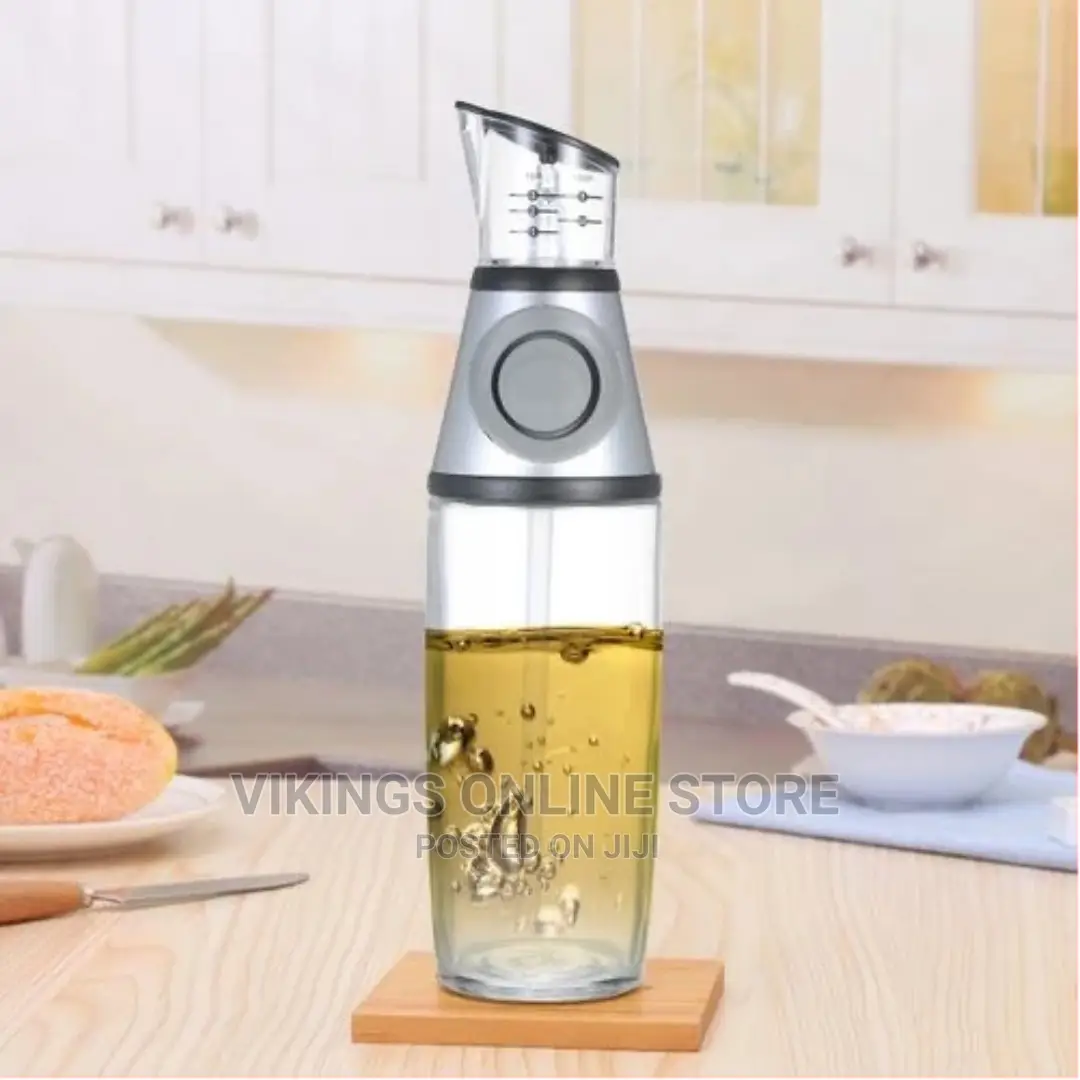 500 ML Vinegar/Oil Dispenser, Sprayer Bottle Storage Press,
