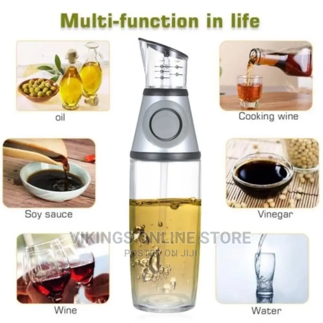 500 ML Vinegar/Oil Dispenser, Sprayer Bottle Storage Press,