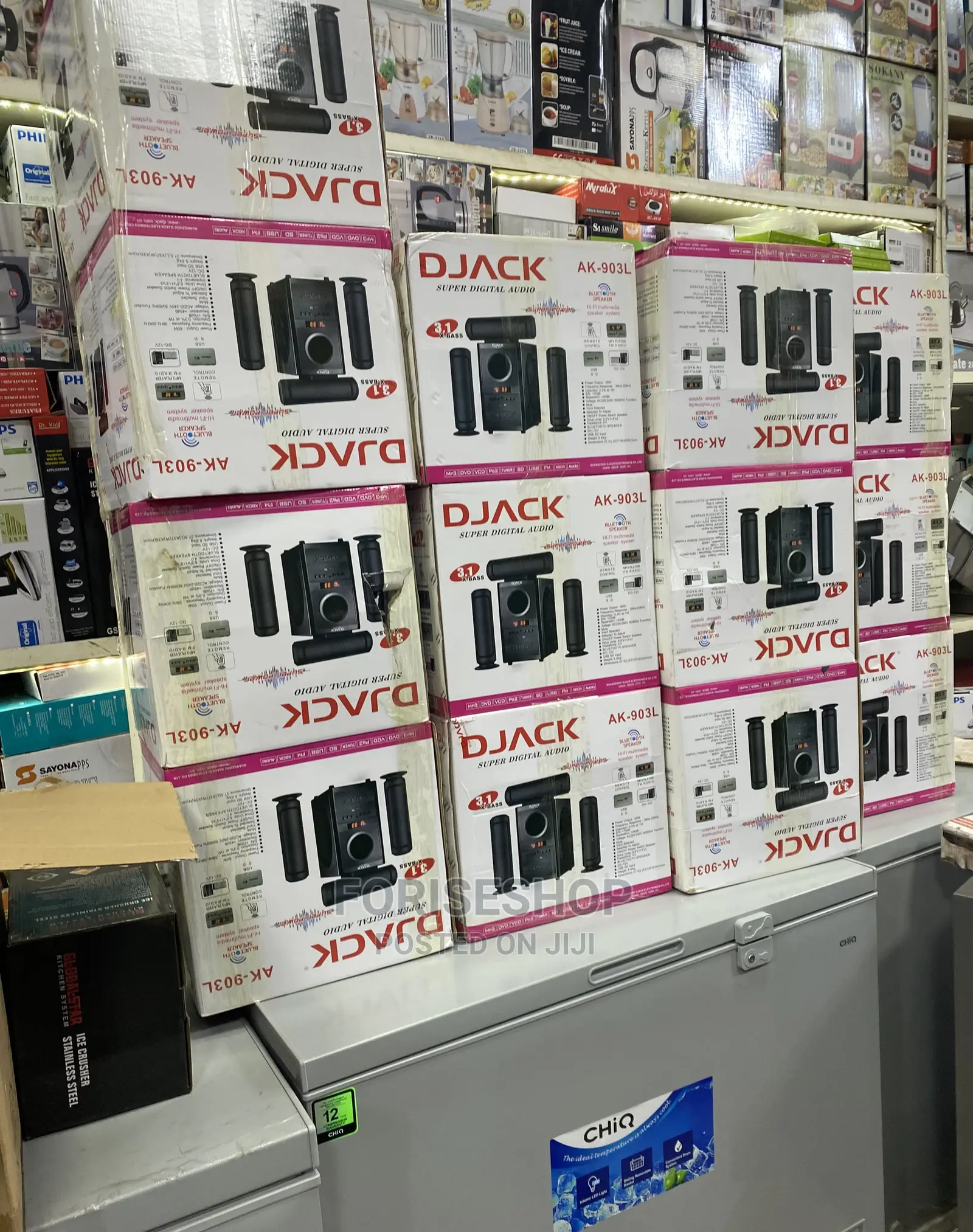 Djack 3speakers Original Woofers Ak-903l Wholesale Offers