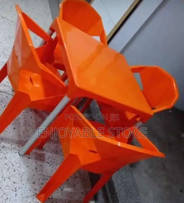 Plastic Chairs and Table