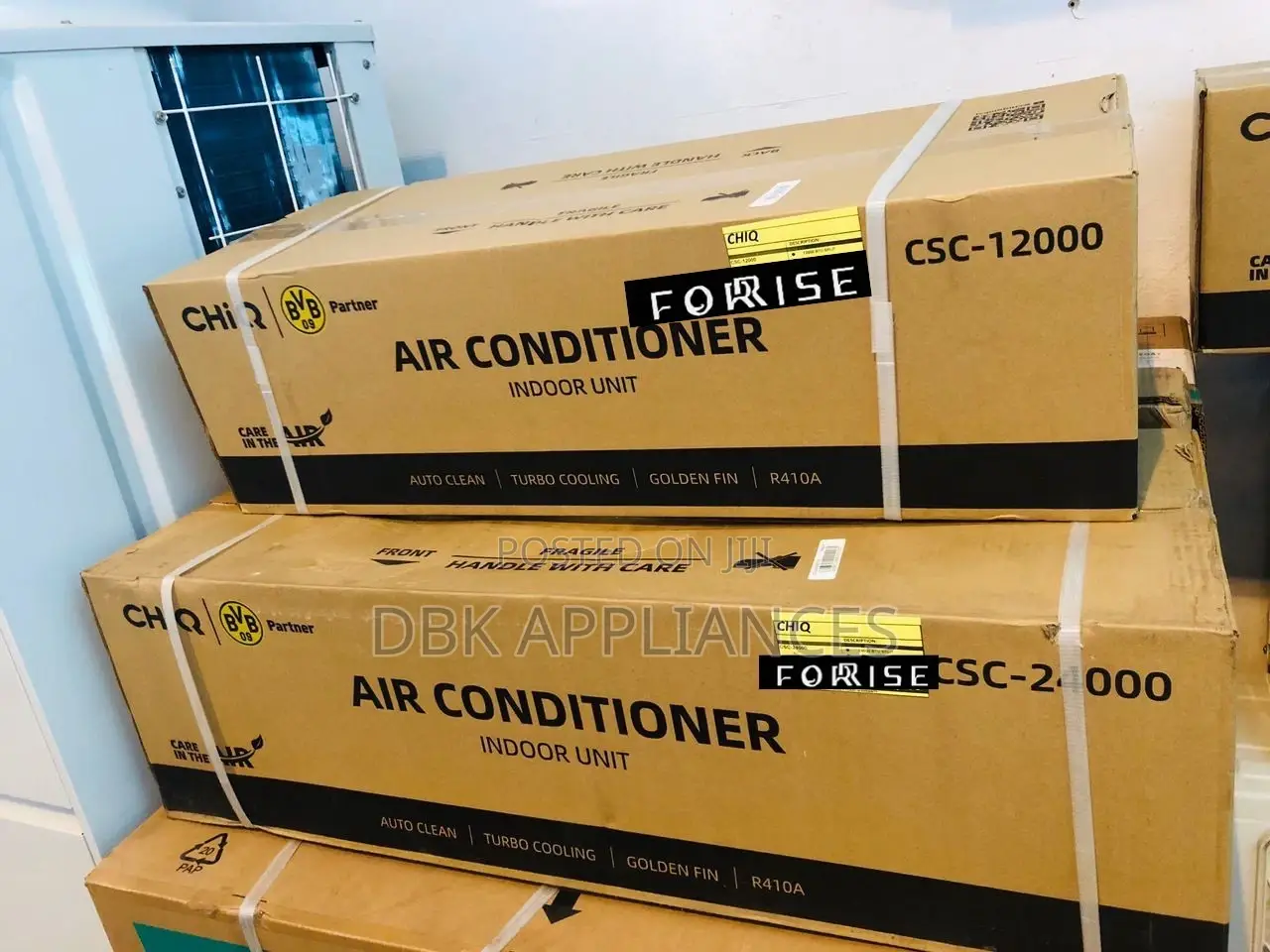 Chiq 12000 Btu / 24000 Btu Air Conditioners Fully Stocked
