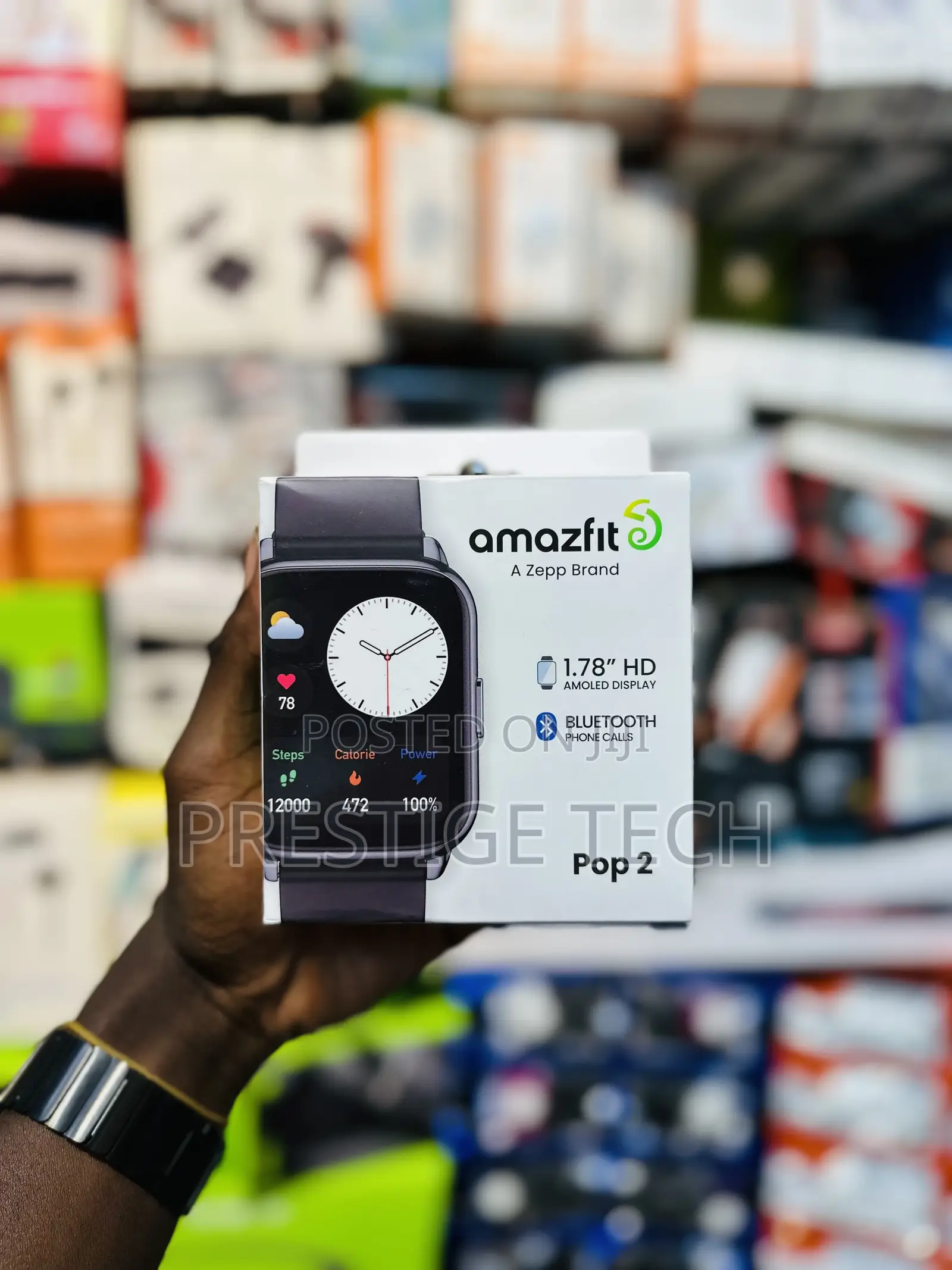 Amazfit Pop 2 Smart Watch With AMOLED and Bluetooth Calls