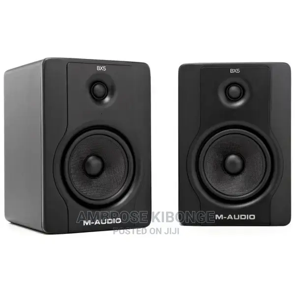 High Quality M-Audio BX5 Paired D2 Active Studio Monitors.