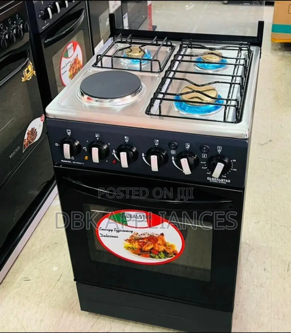 Global Star 3gas 1electric Cookers 50*50cm