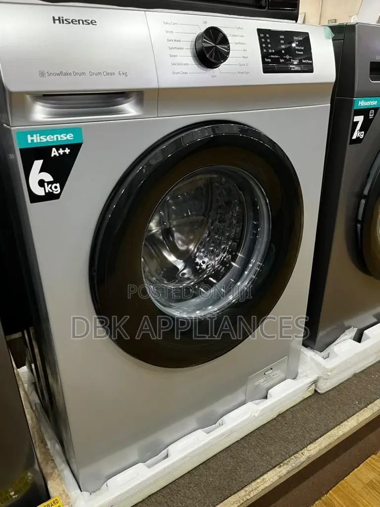 Hisense 6kgs Front Loader Washing Machine With Warranty