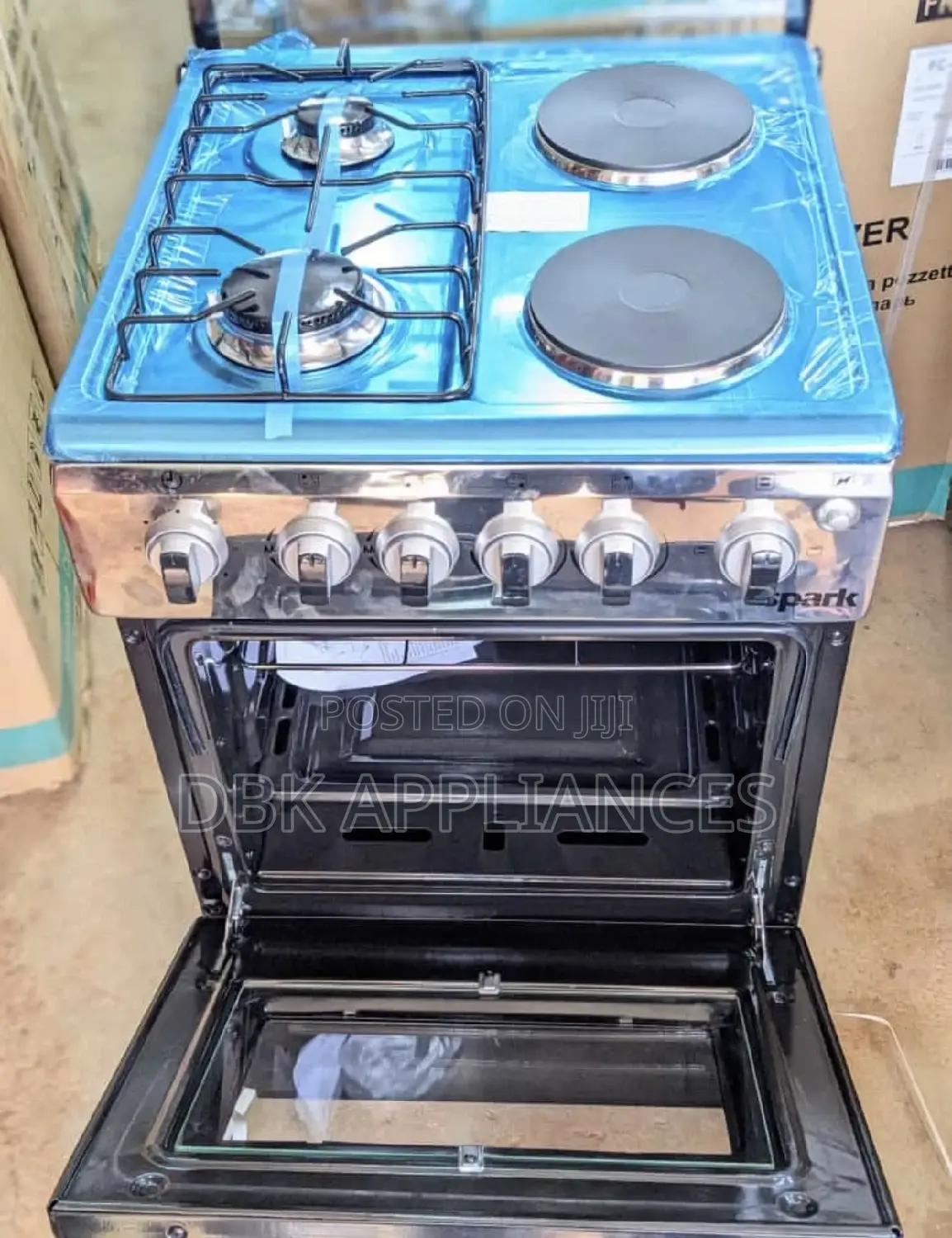 Spark 2gas 2electric Cookers 50*50cm