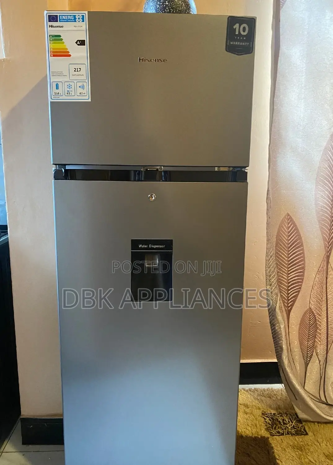 Hisense 270 LTRS Double Door Fridges With a Dispenser