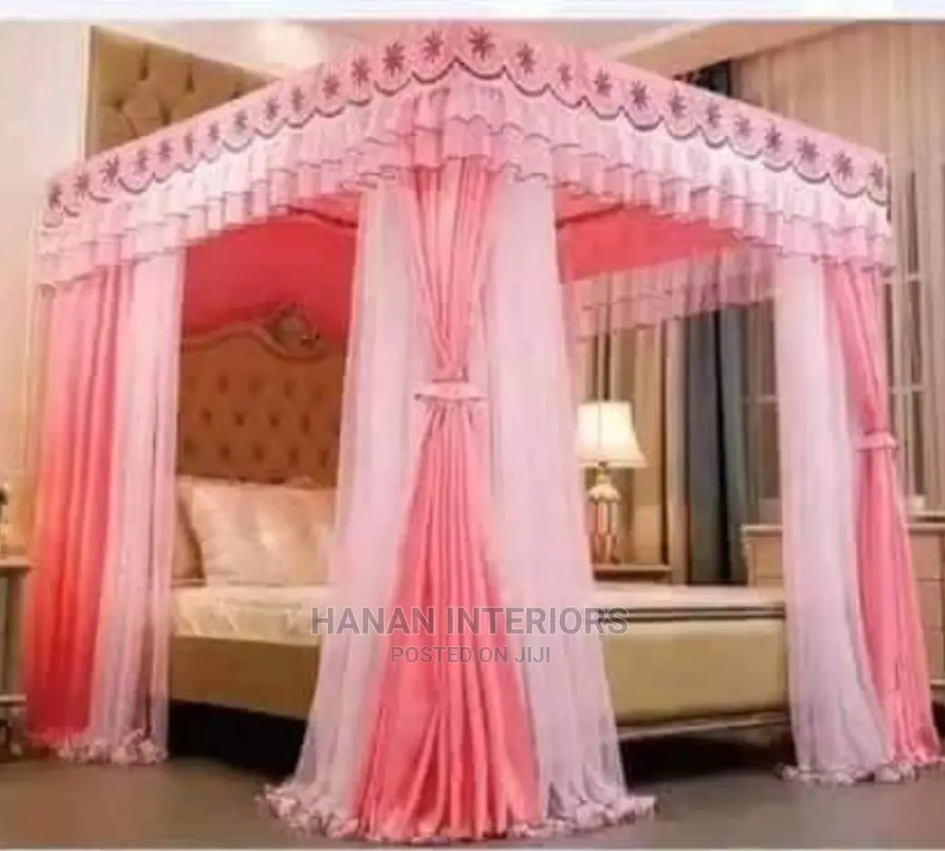 4 Stands Diamond Mosquito Net