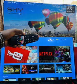 Photo - 55 Inches SKY Smart UHD Android Frameless TV