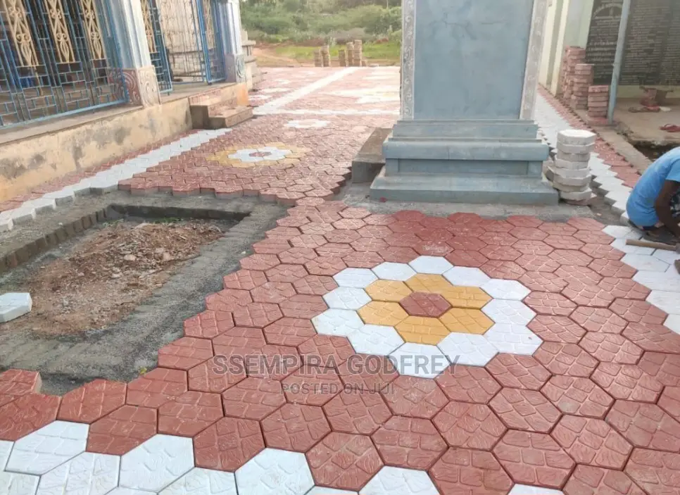 Colourful Paver Fixer With Artisic Motives and Ambitions
