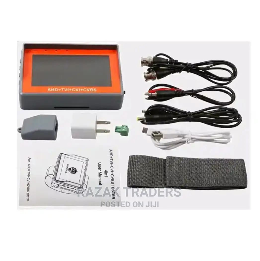 Analog BNC 4.3 Inch CCTV Camera Tester, CCTV Signal Tester