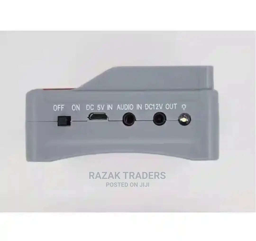 Analog BNC 4.3 Inch CCTV Camera Tester, CCTV Signal Tester