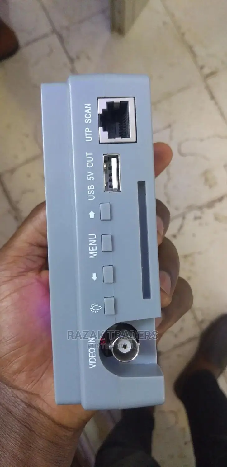 Analog BNC 4.3 Inch CCTV Camera Tester, CCTV Signal Tester