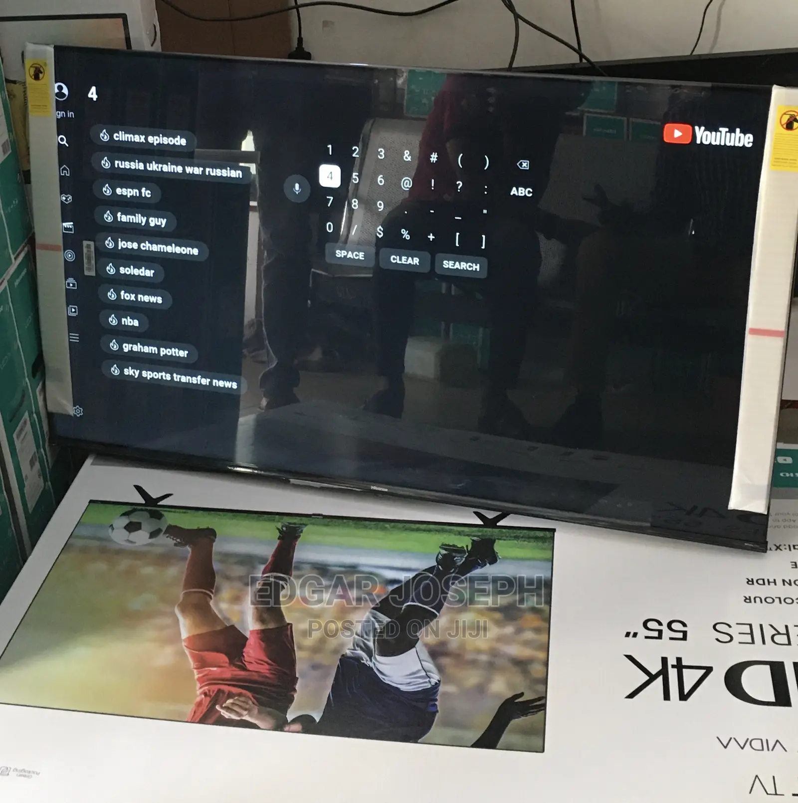 Hisense Brand New Tv 55 Inches