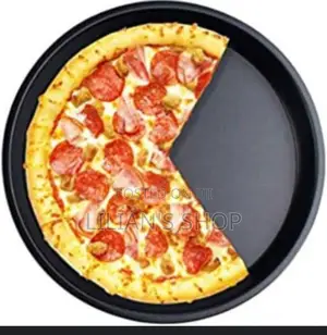 Non -Sticky Pizza Steel Baking Round Oven Tray Pan