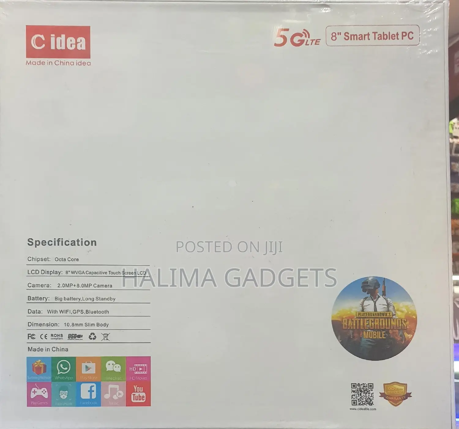 New C idea CM850 8 GB Black