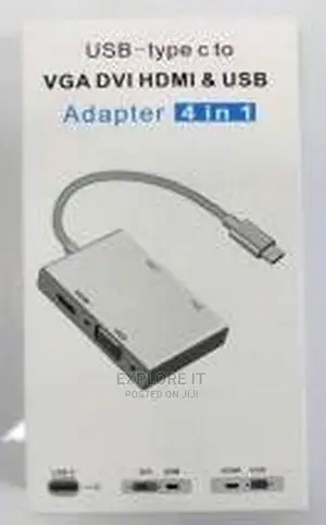 Type-C to Hdmi+Vga+Dvi+Usb Cable+Ic