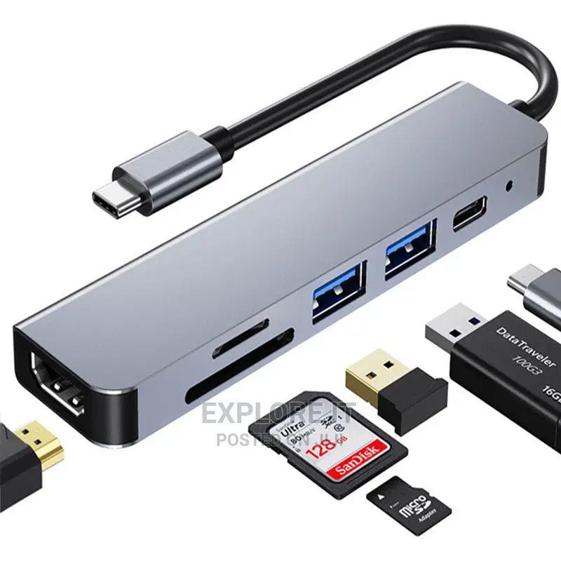 TYPE-C 6in1 Docking Station