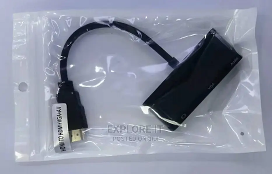 HDMI to Hdmi+Vga+Av+Dc +Ic