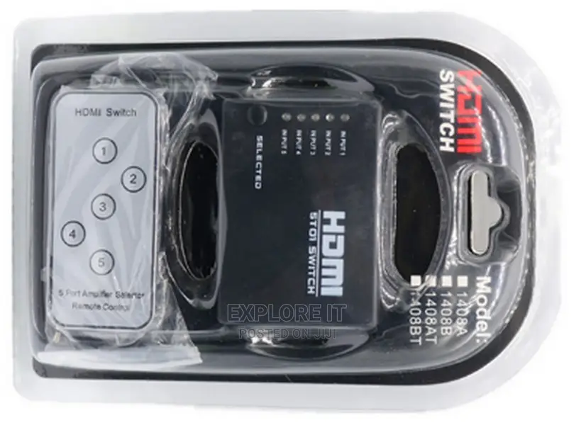 HDMI KVM 5x1 Remote Control Switch