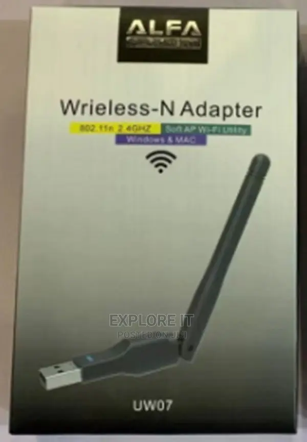 Wireless Usb Adapter ALFA UW07